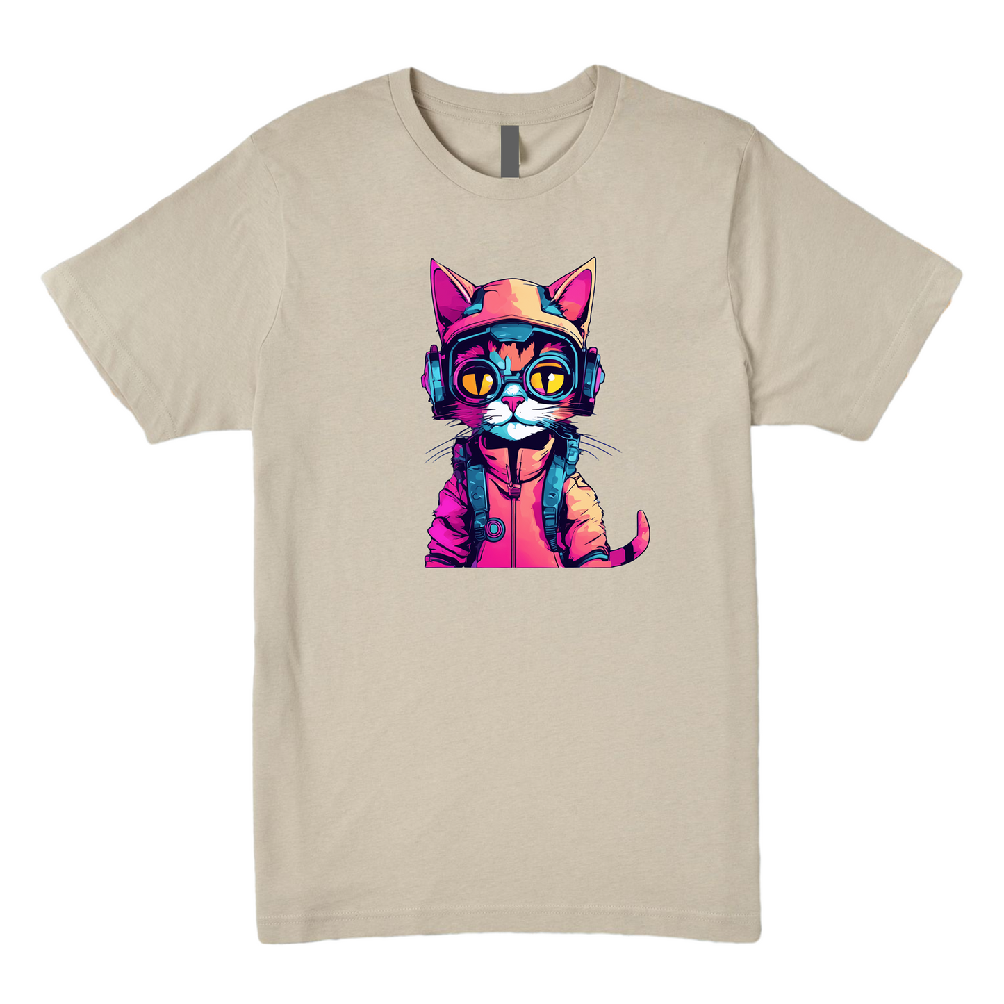 Techno Cat Tee - Groove with the Beat