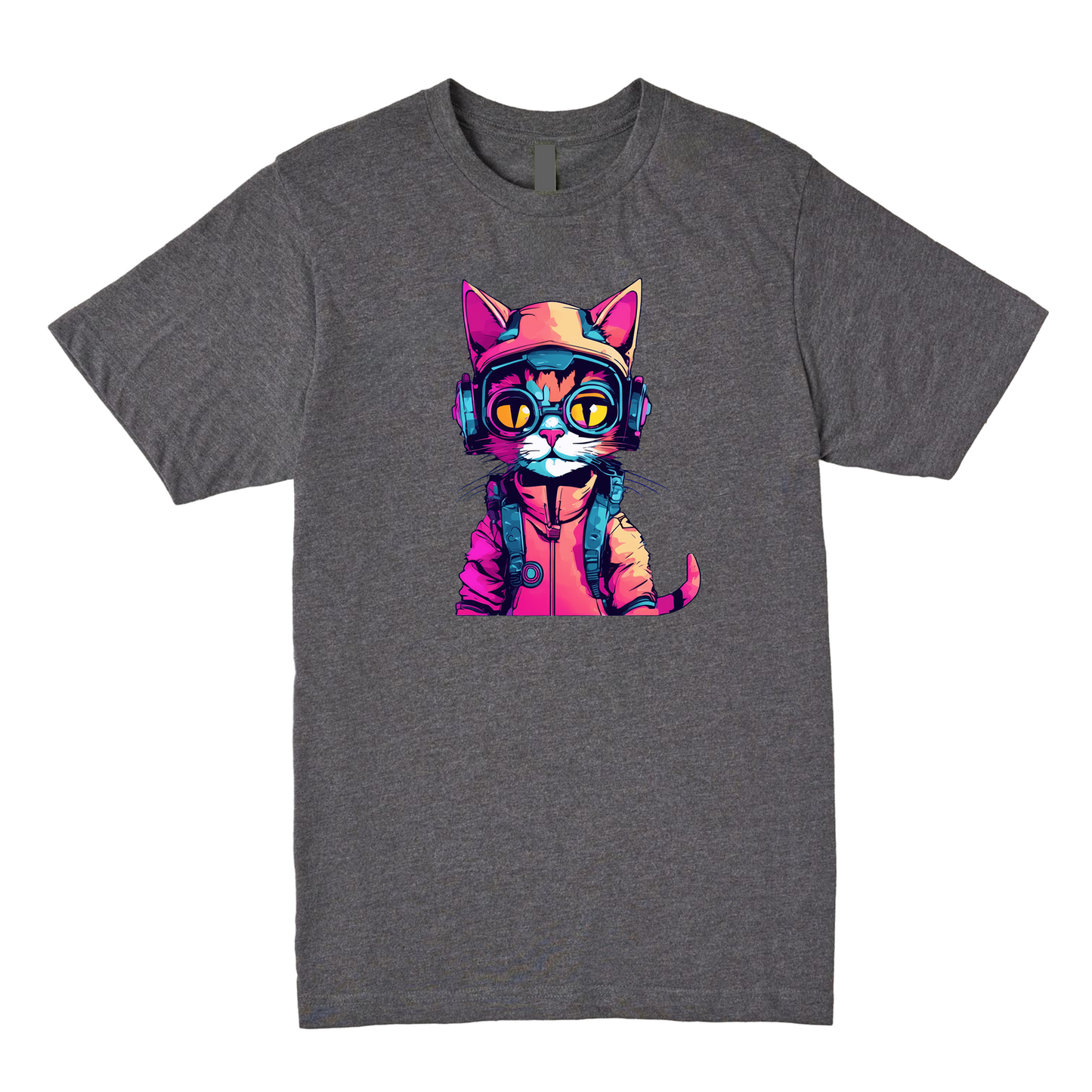 Techno Cat Tee - Groove with the Beat