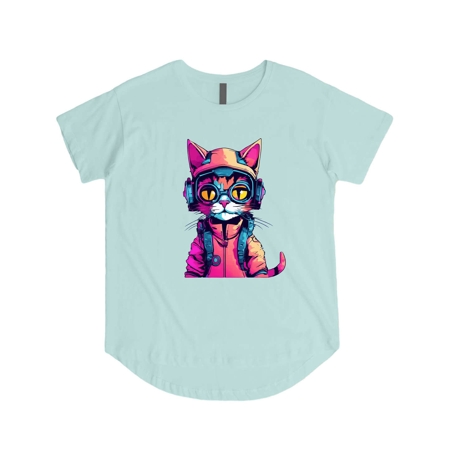 Techno Cat Tee - Groove with the Beat