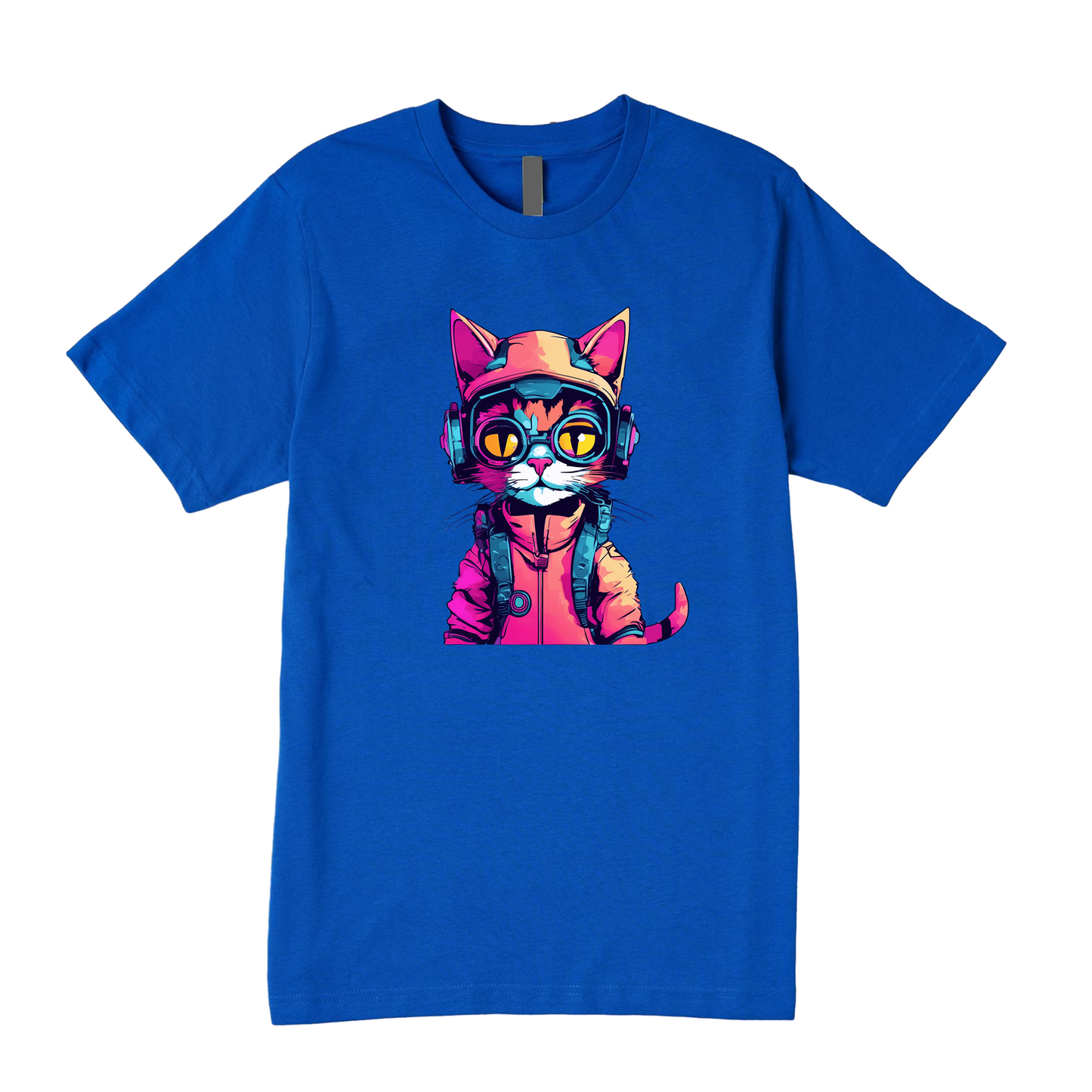 Techno Cat Tee - Groove with the Beat