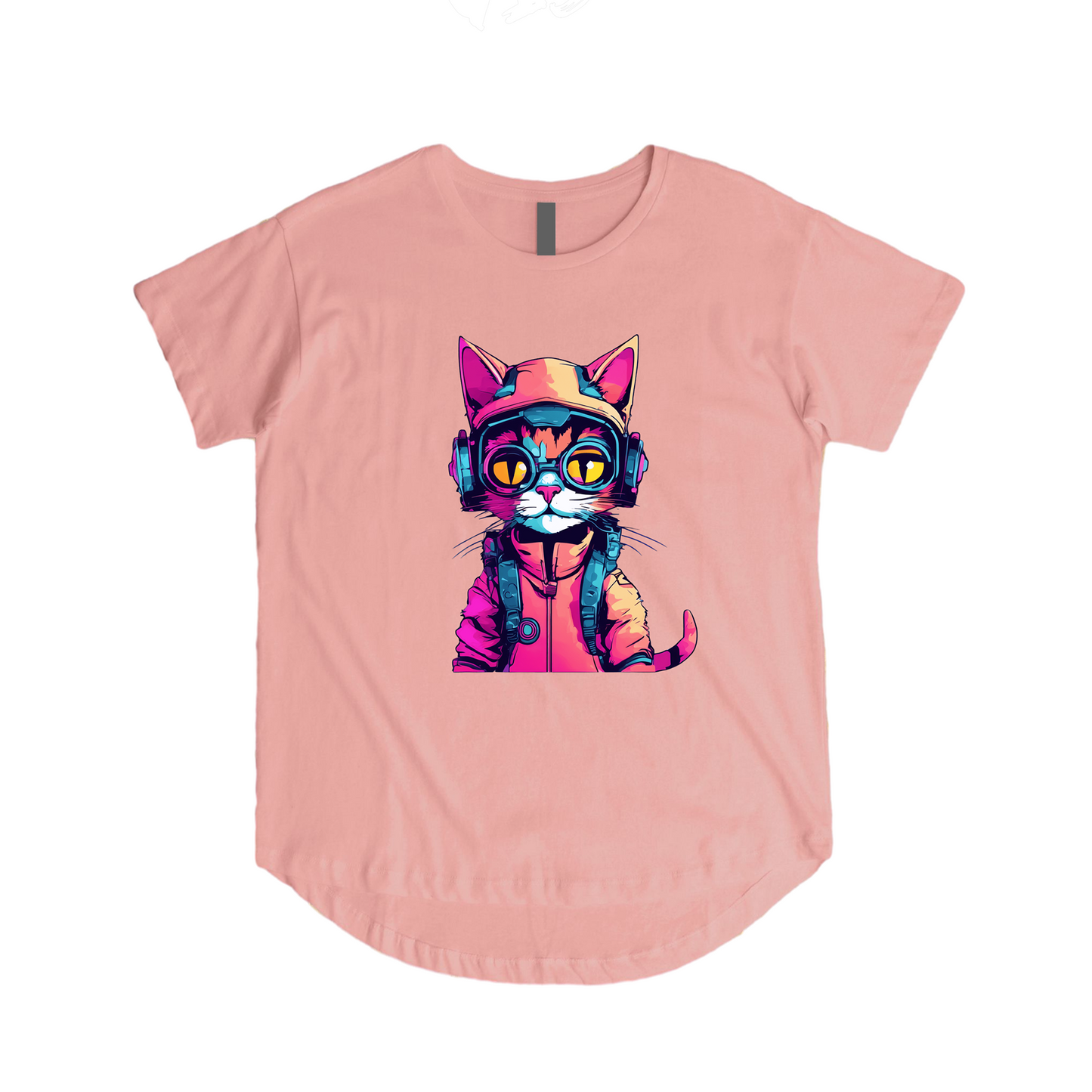 Techno Cat Tee - Groove with the Beat