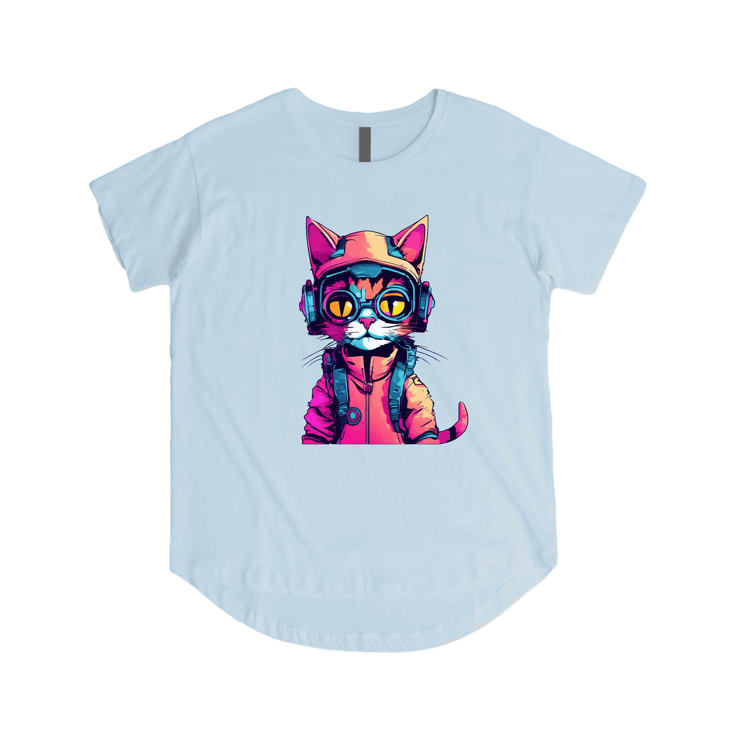 Techno Cat Tee - Groove with the Beat