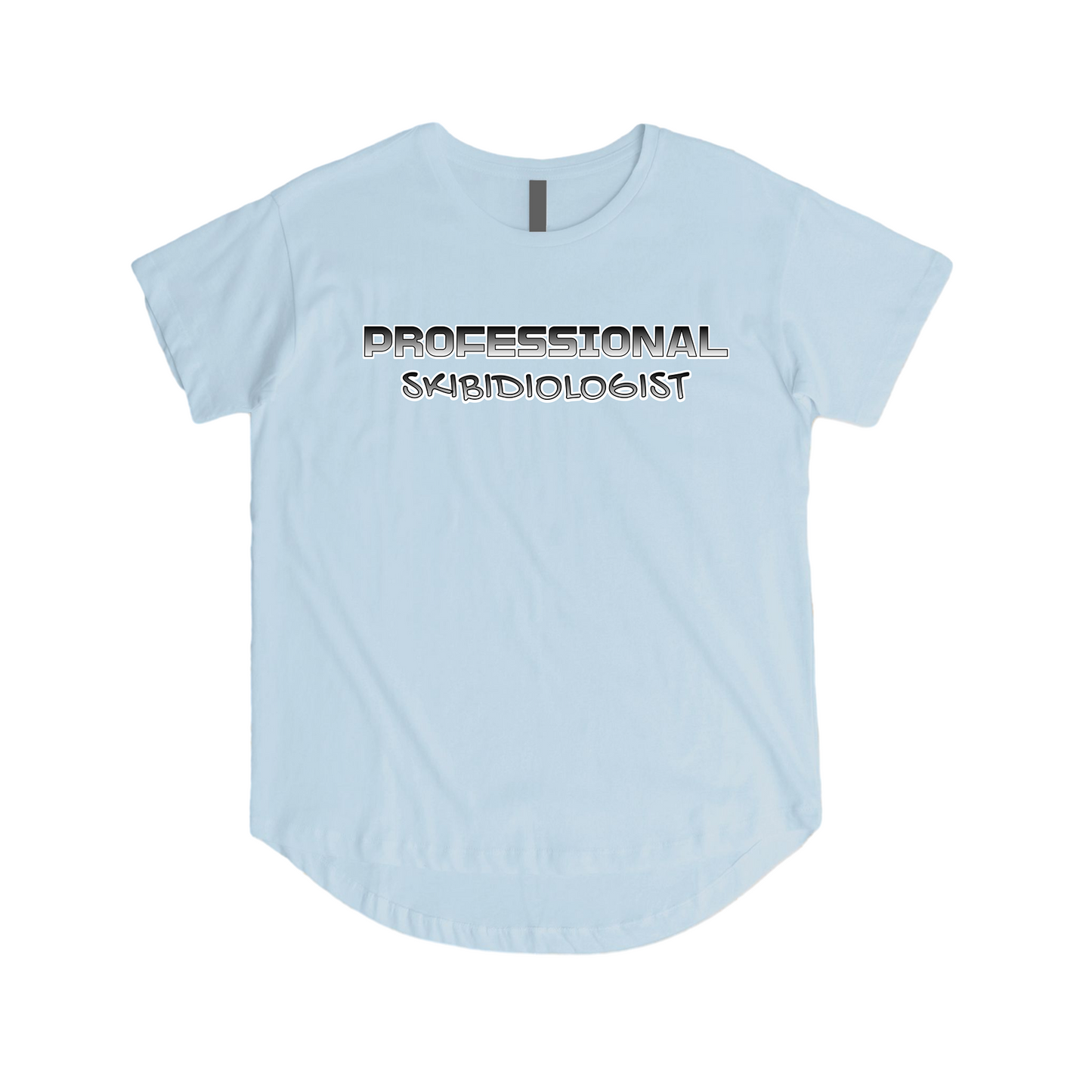 Professional Skibidiologist - Black and White Print