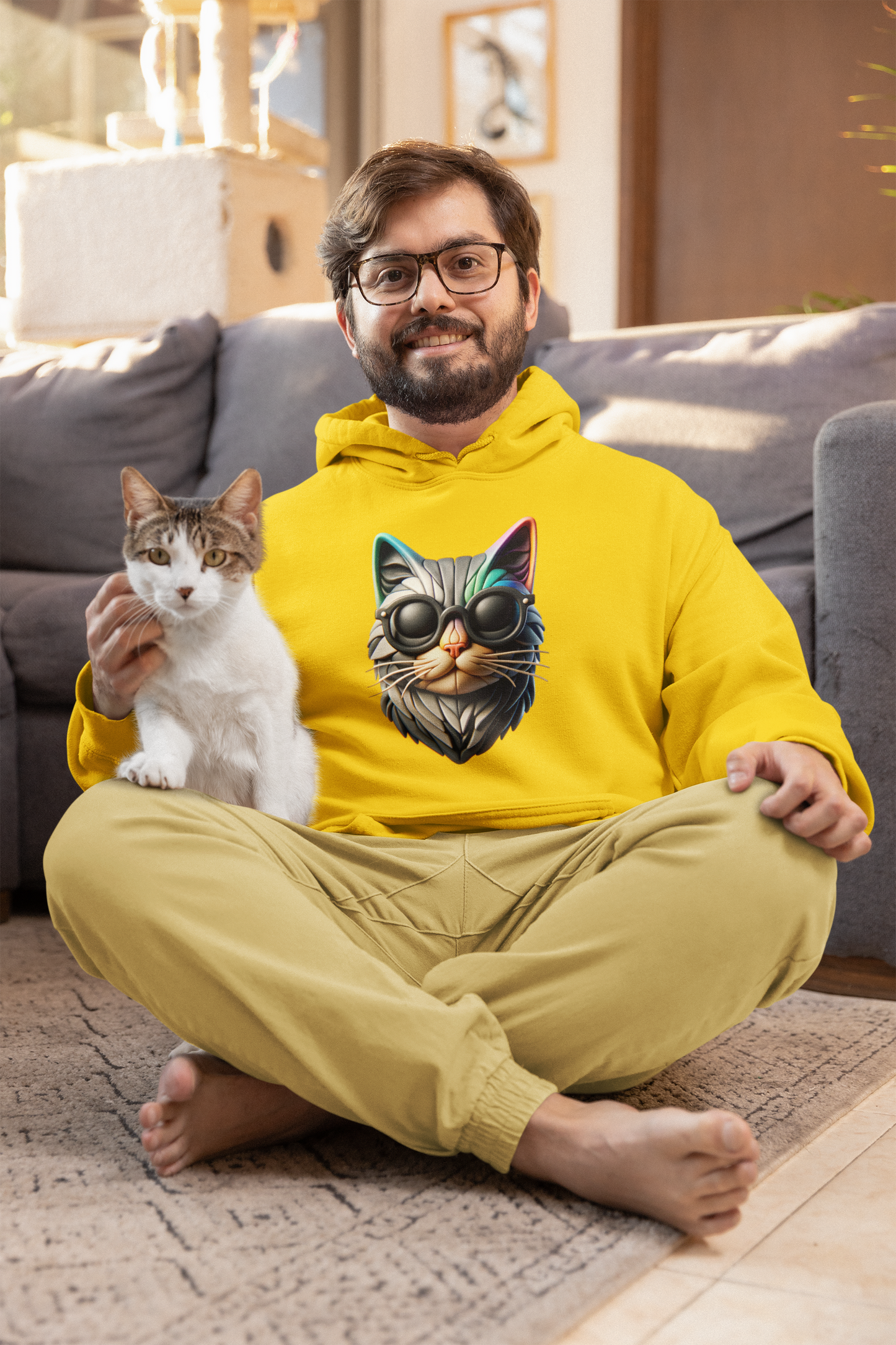 AI Cat Hoodie