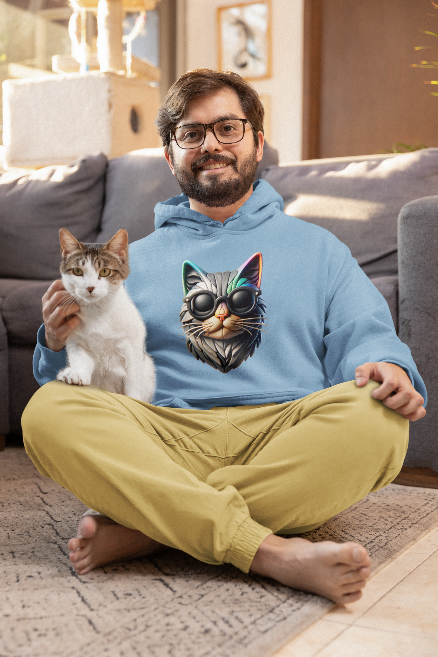AI Cat Hoodie