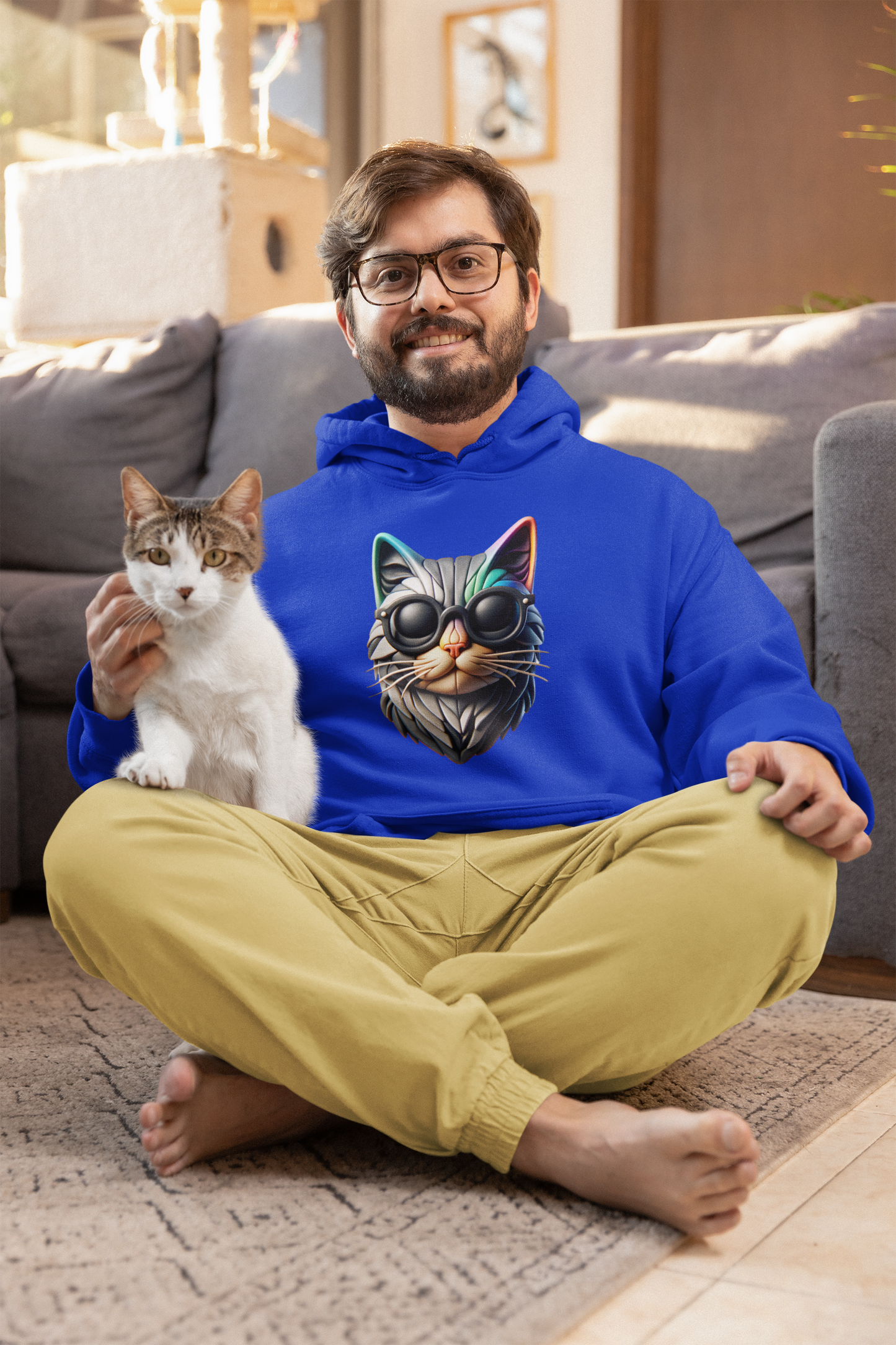AI Cat Hoodie