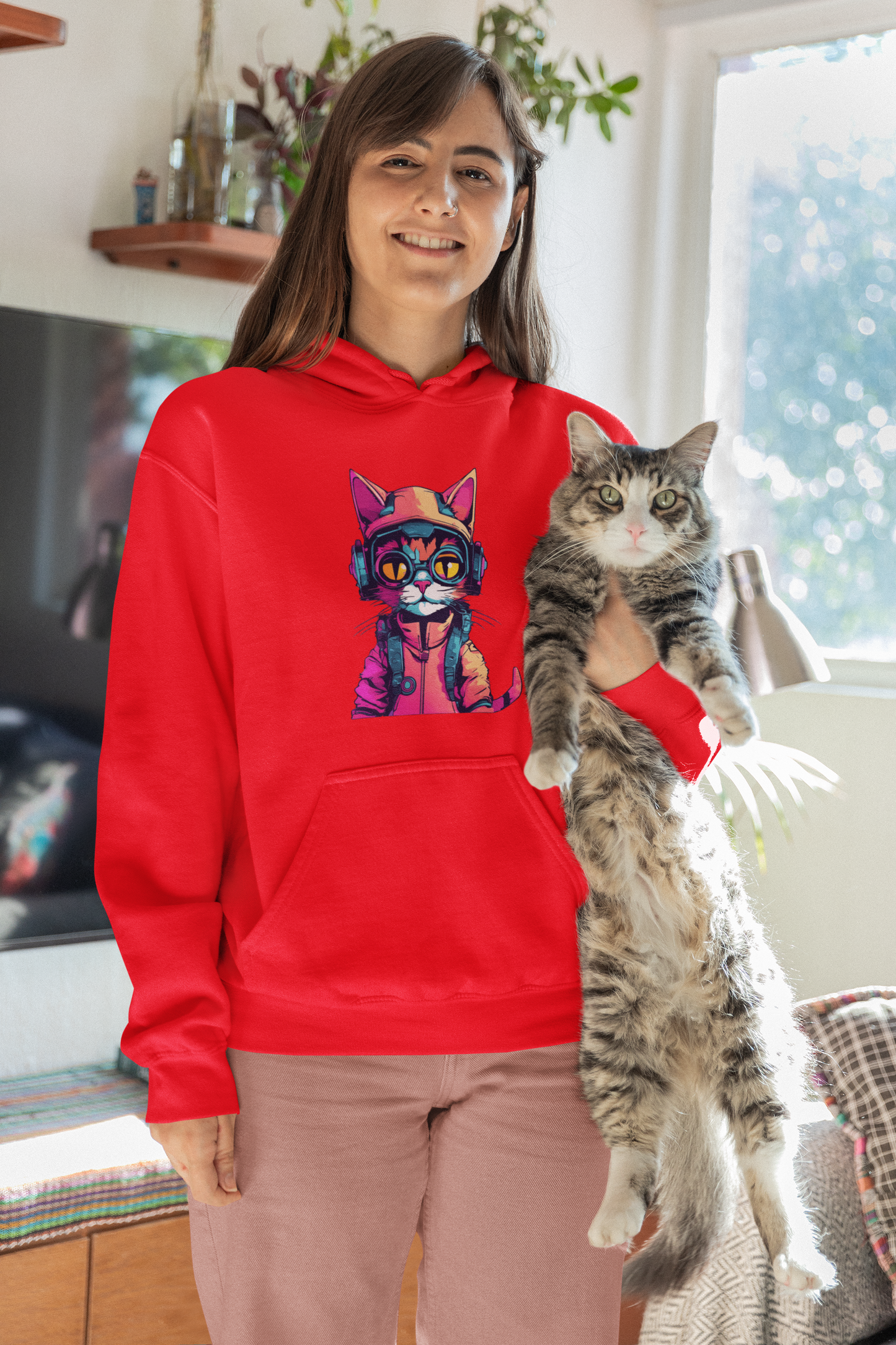 Techno Cat Hoodie