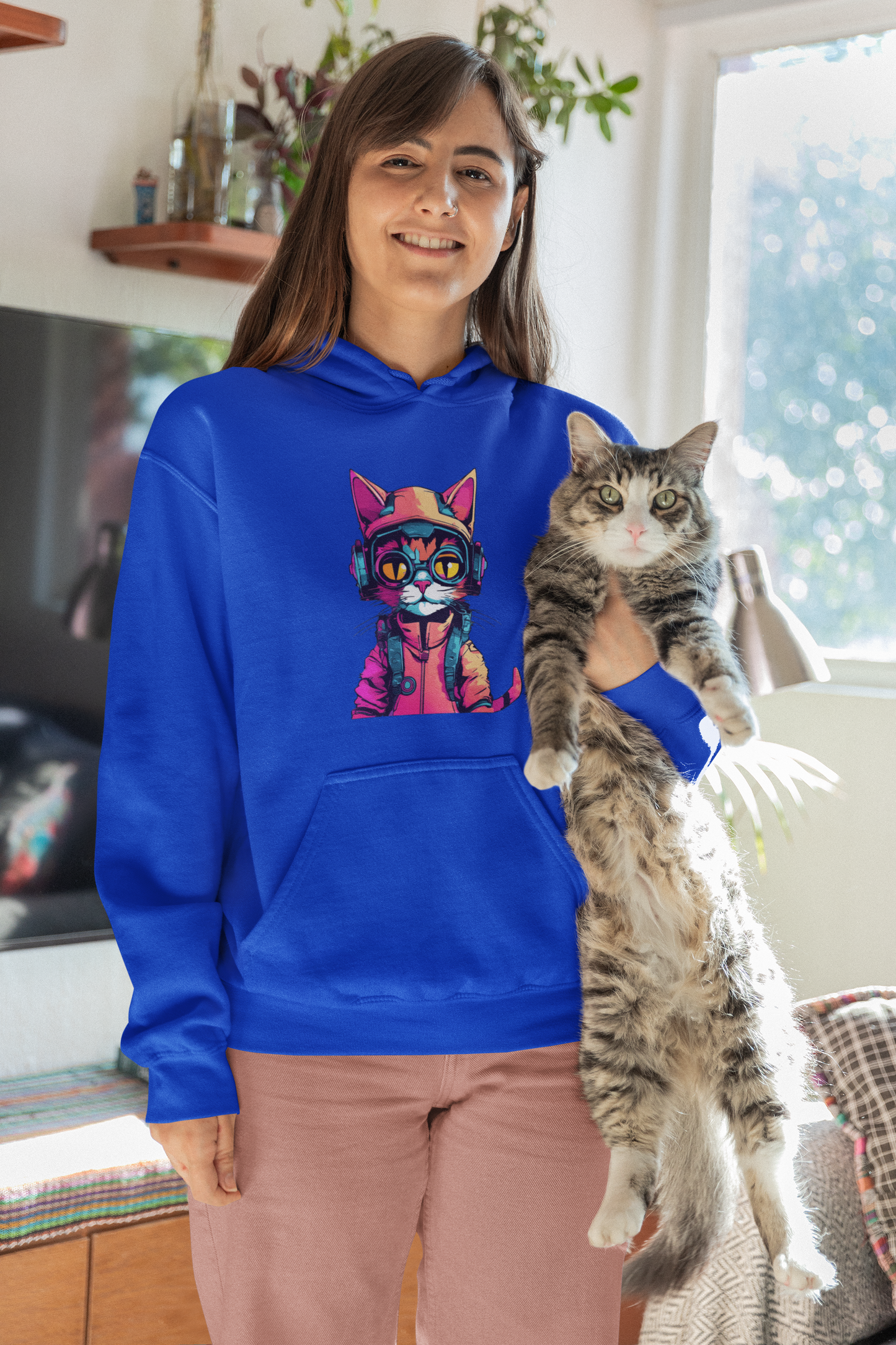 Techno Cat Hoodie