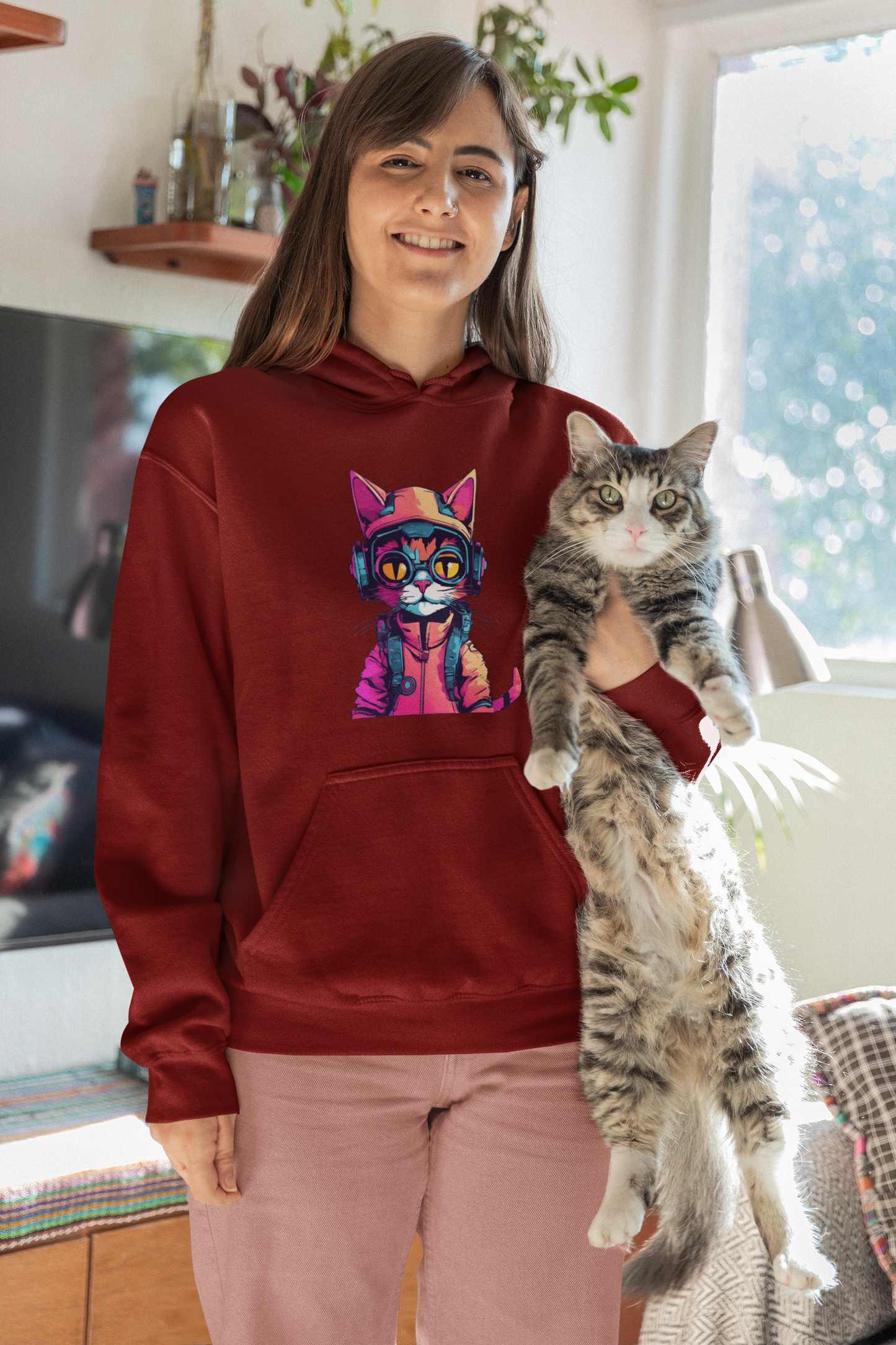 Techno Cat Hoodie