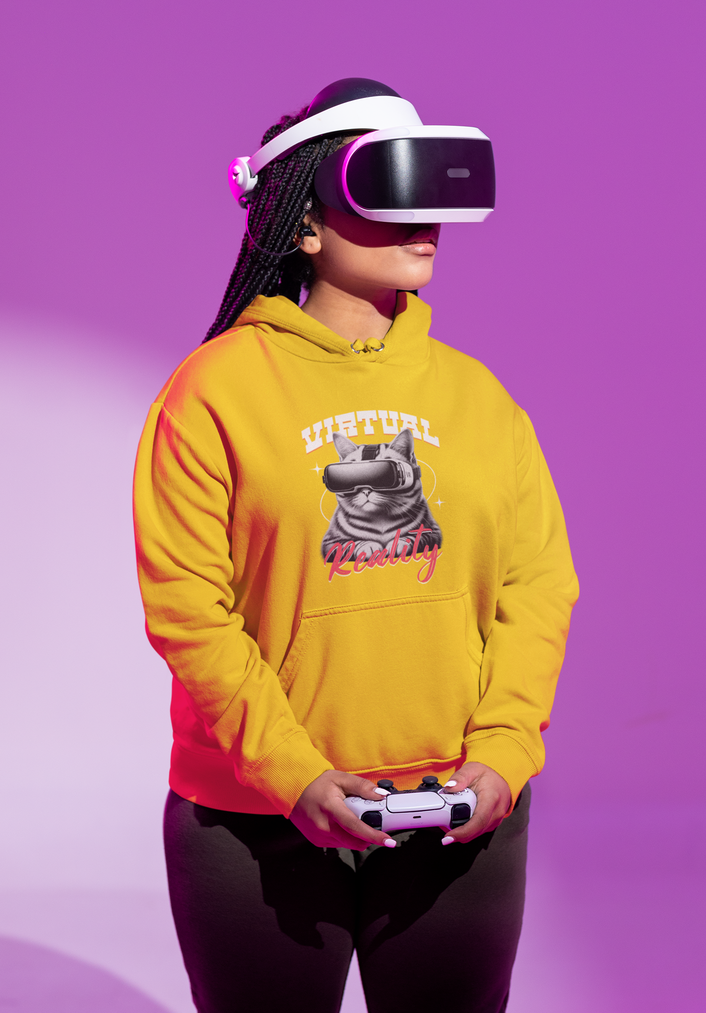 VR Cat Hoodie