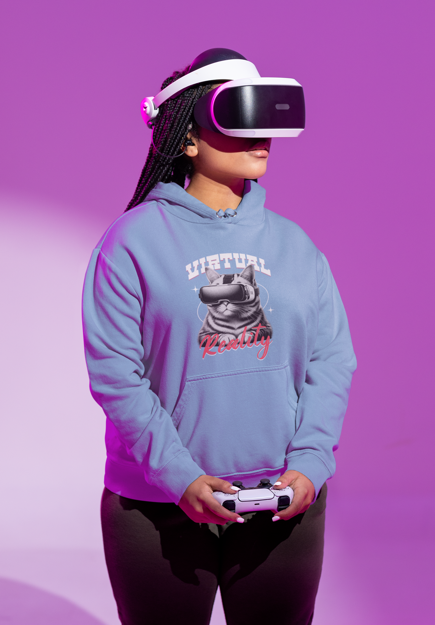 VR Cat Hoodie