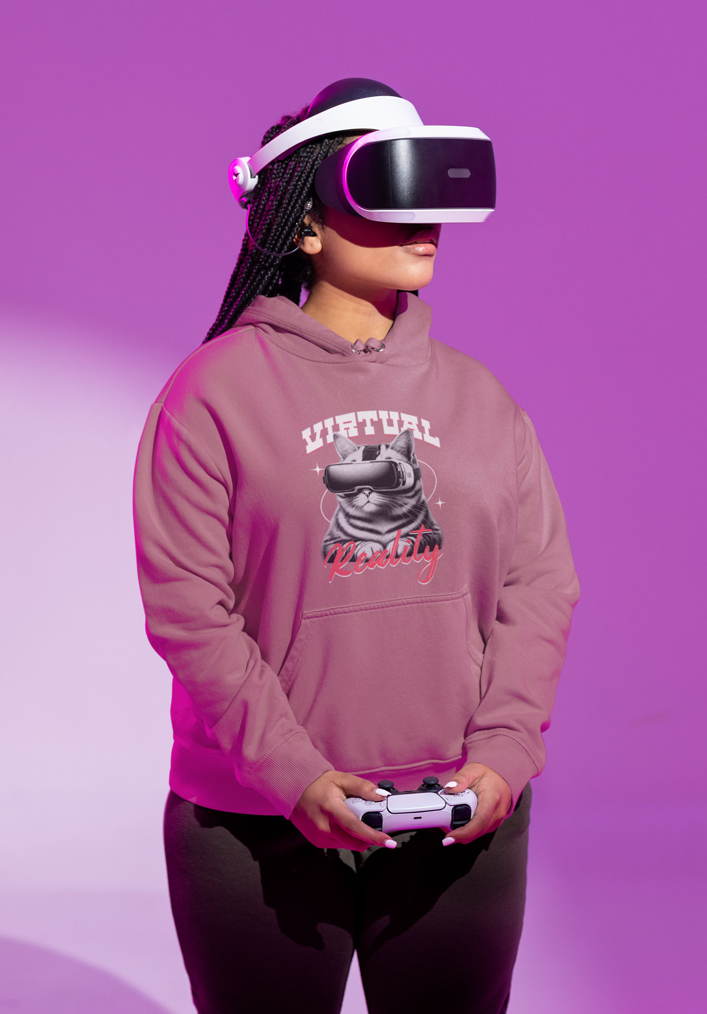 VR Cat Hoodie
