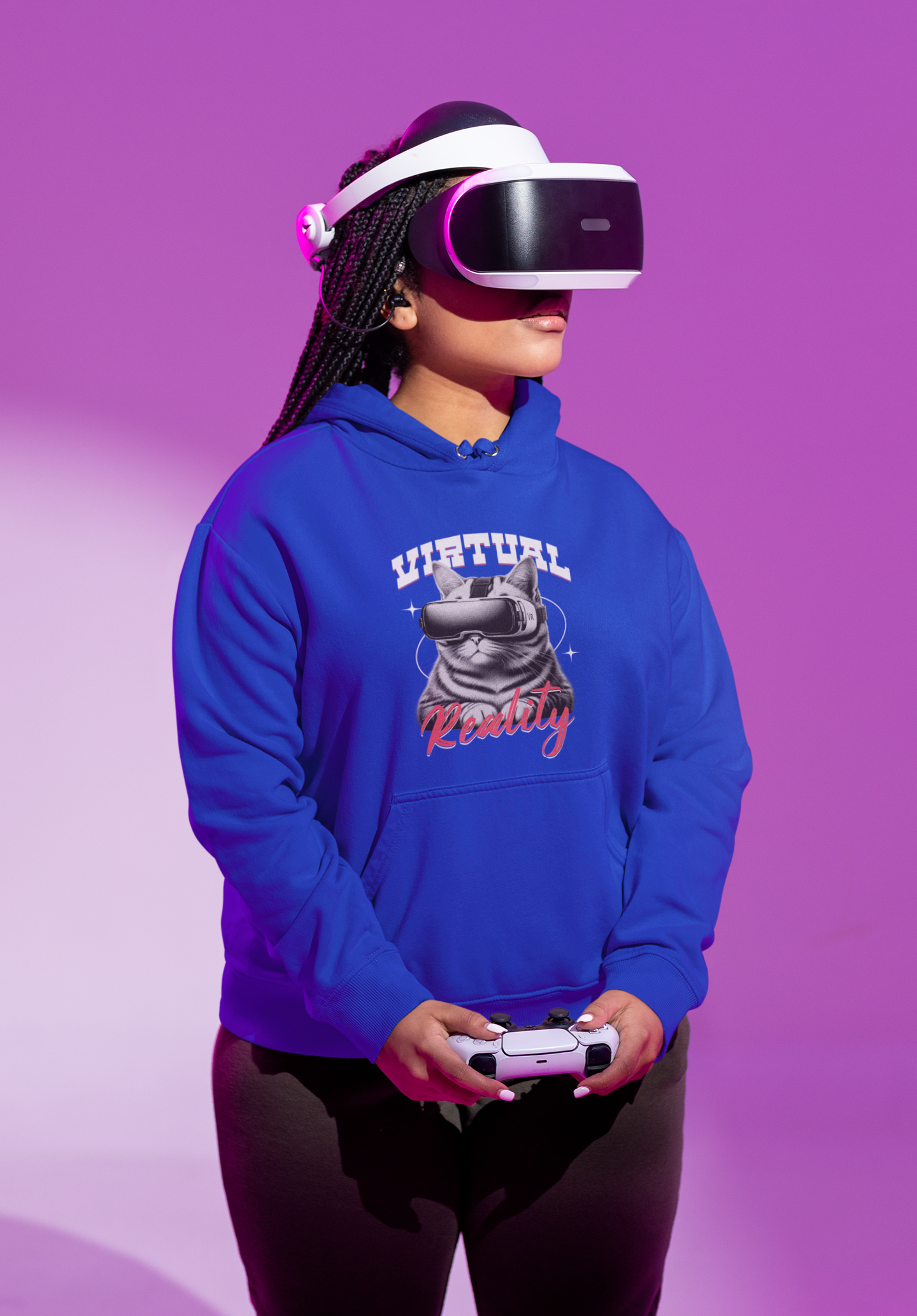 VR Cat Hoodie