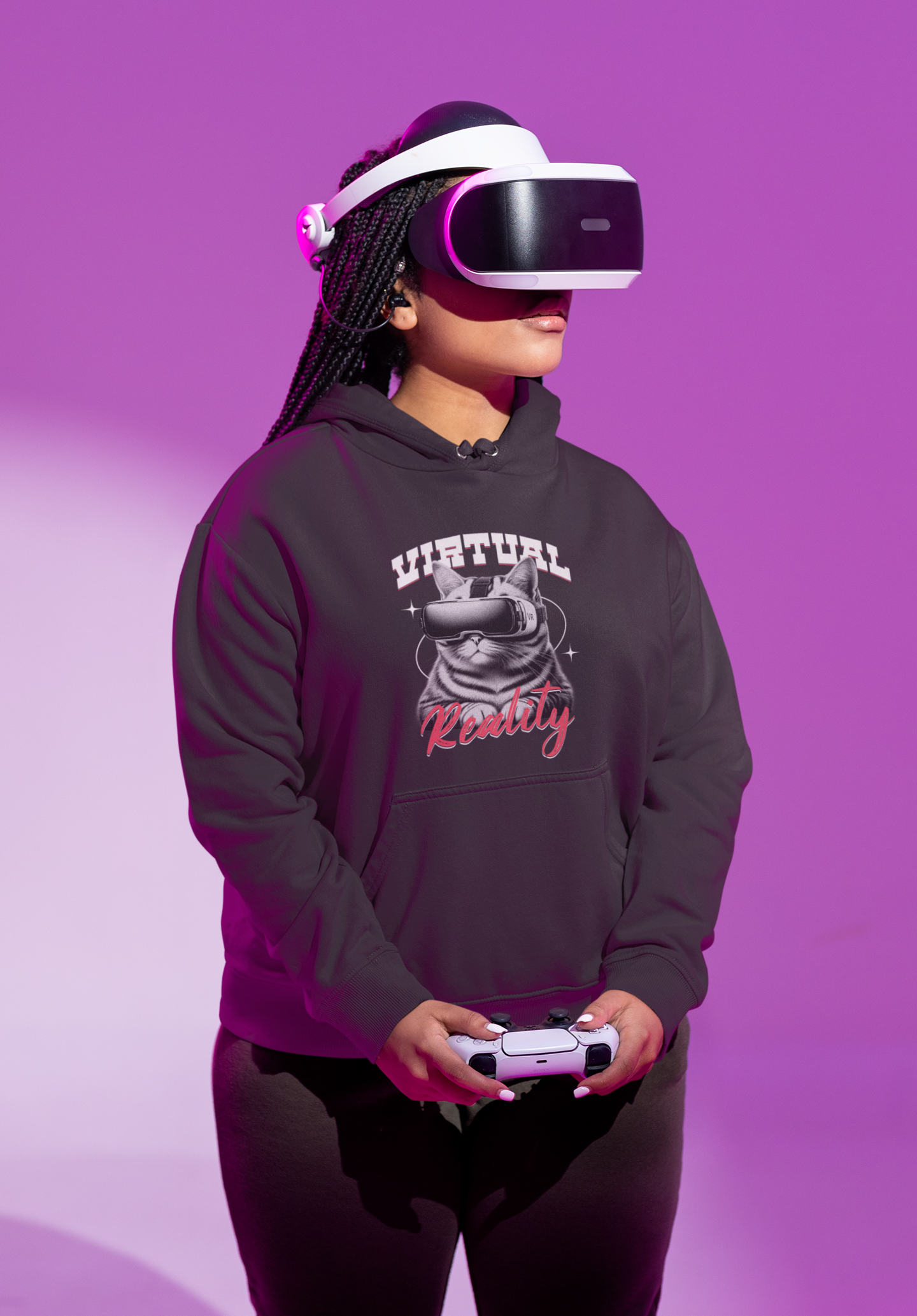 VR Cat Hoodie