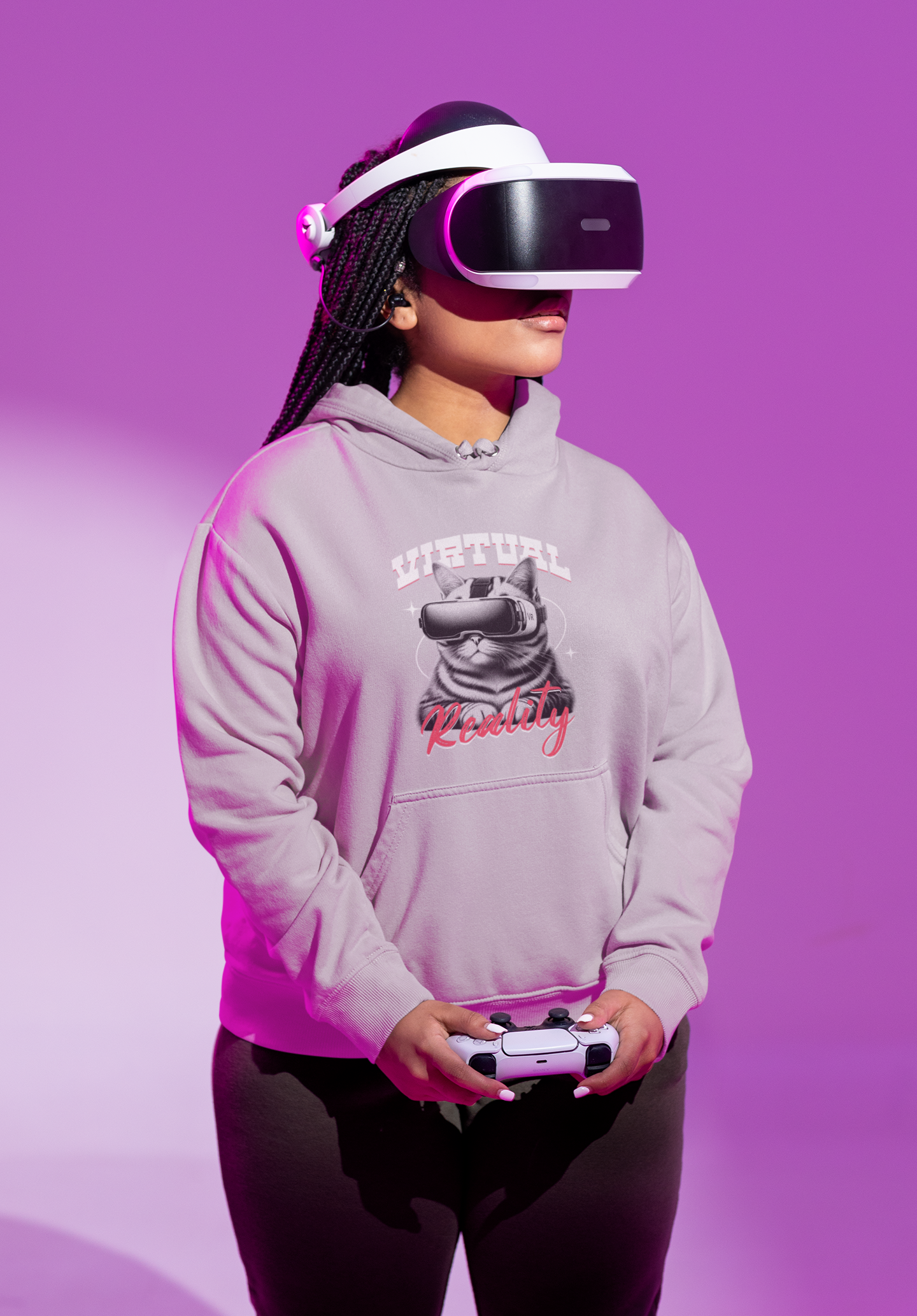 VR Cat Hoodie