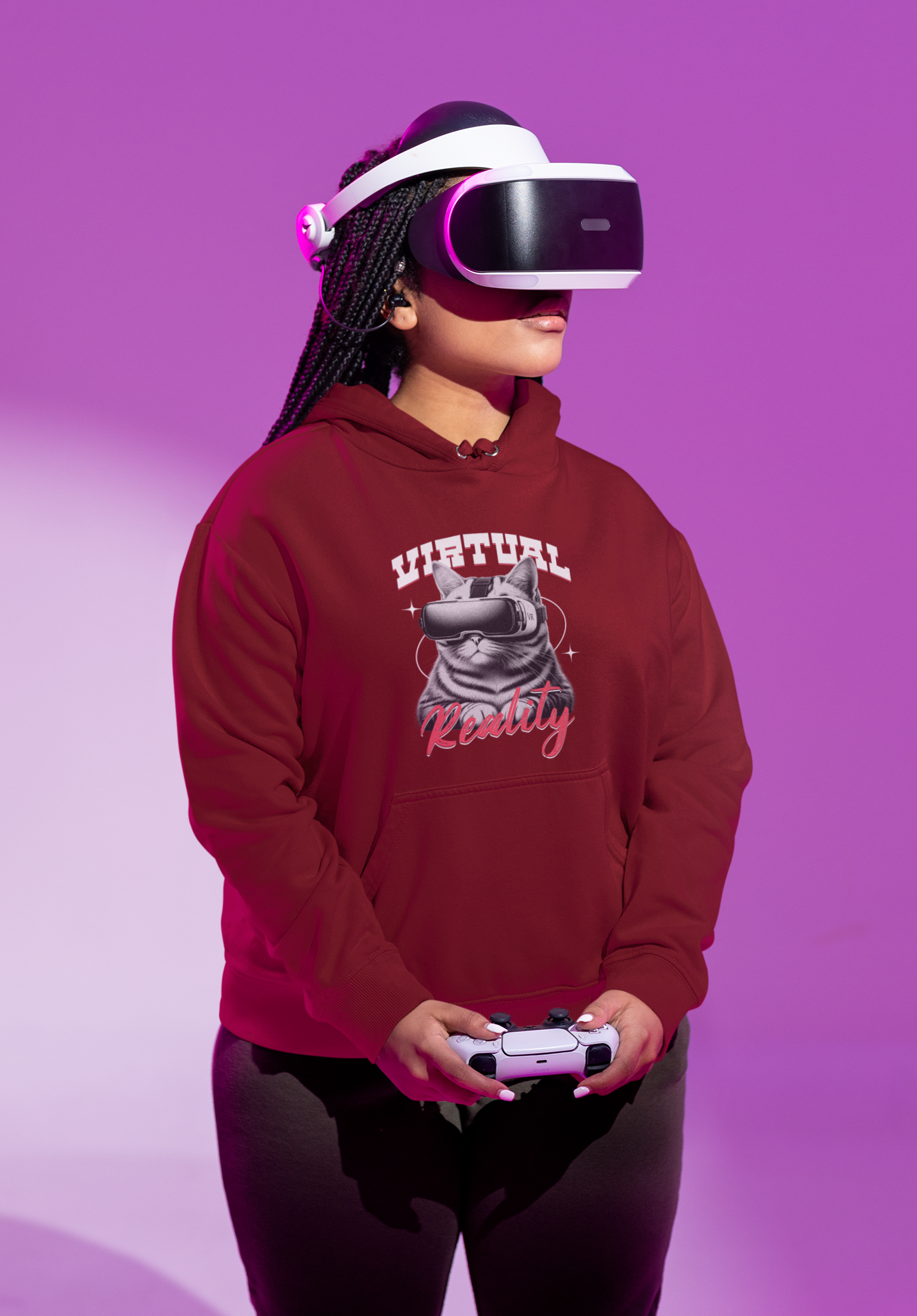 VR Cat Hoodie