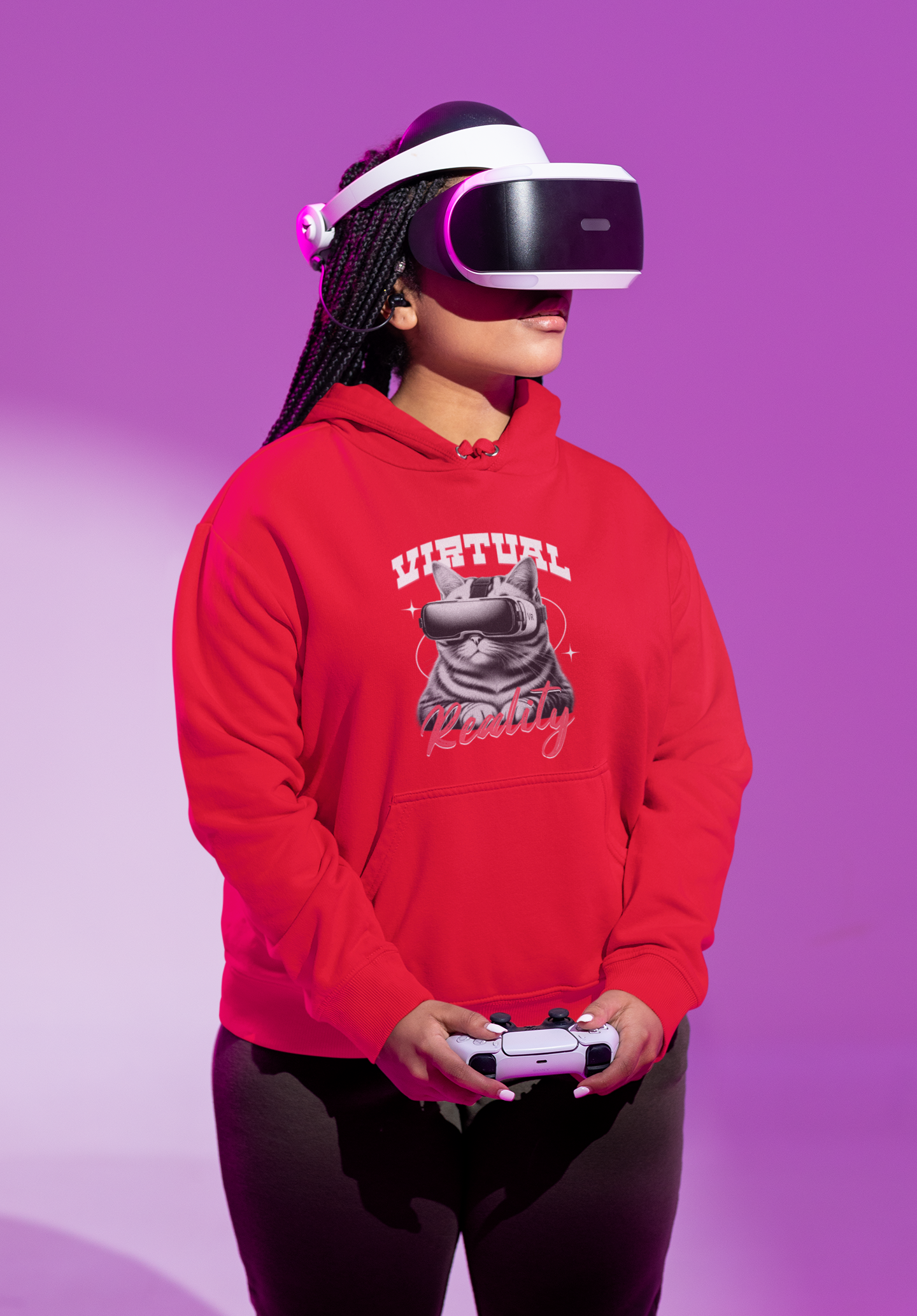 VR Cat Hoodie
