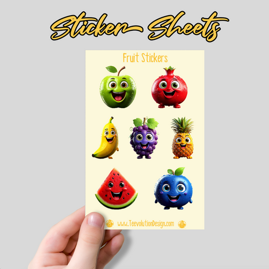 Fruits Sticker Sheets