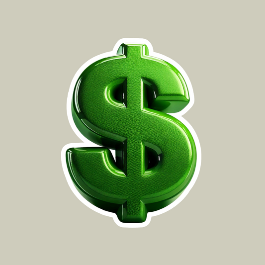 Dollar Stickers