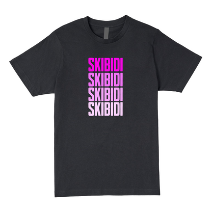 Skibidi Shirt - Pink Print