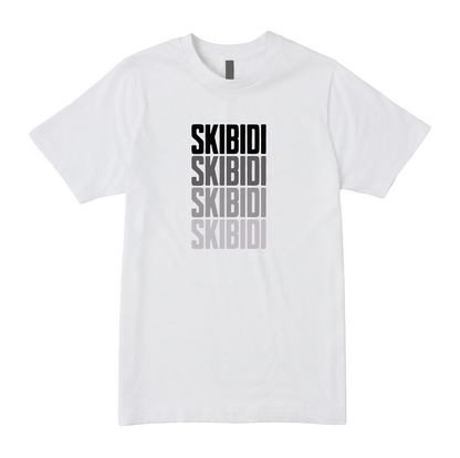 Skibidi Shirt - Black Print