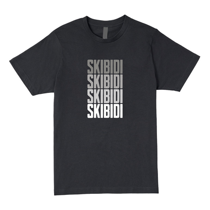 Skibidi Shirt - Black Print