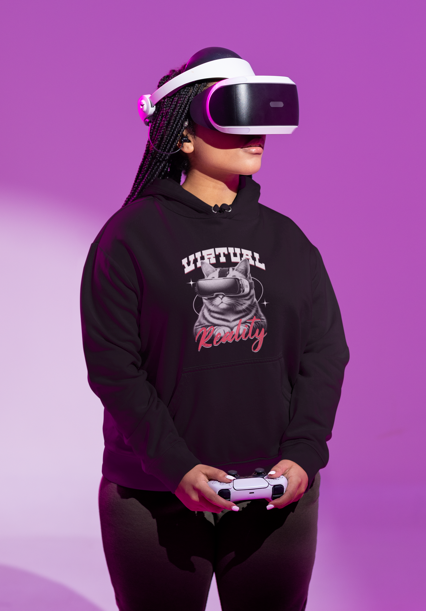 VR Cat Hoodie